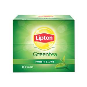 LIPTON GREEN TEA  PURE LIGHT 1.3G*10 MRP.65
